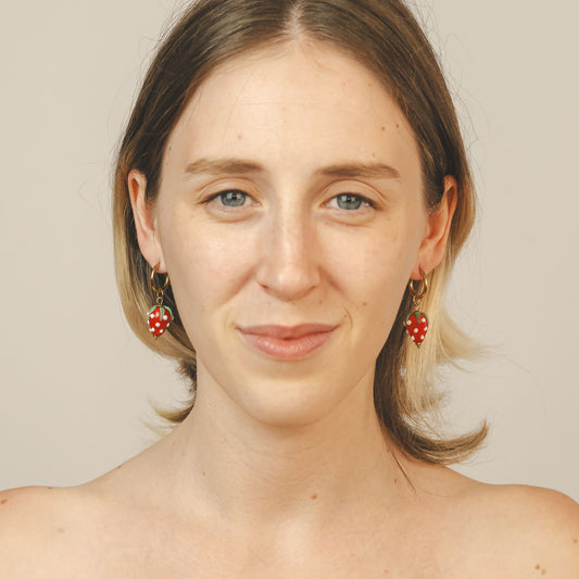 Orecchini Fragolina