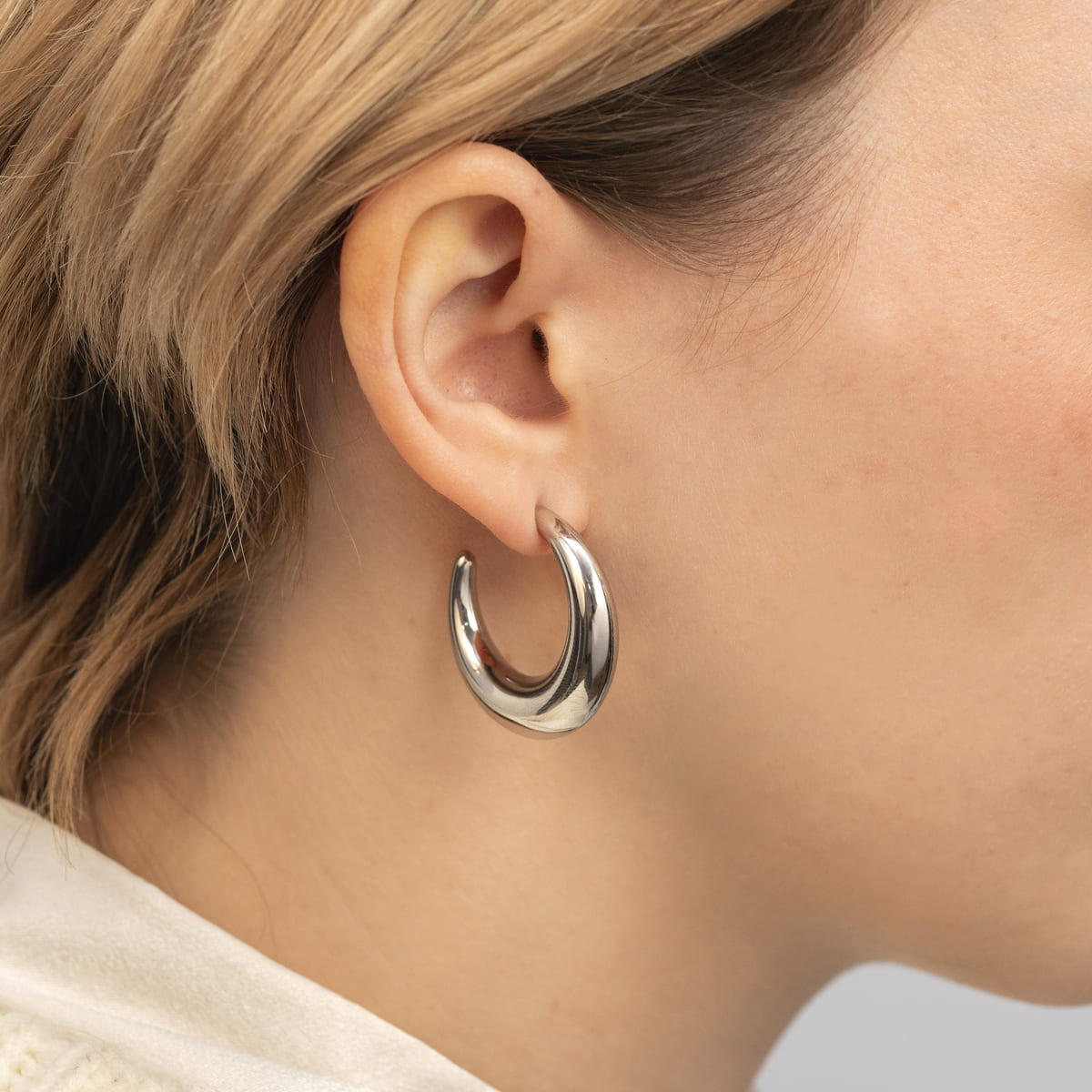 Orecchini Luna Grandi